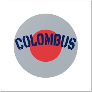 circle and columbus Posters and Art